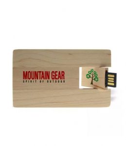 Usb Card Legno per Mountain Gear